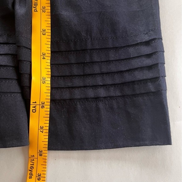 LOFT Midi Dress Black White Size 10 NWT w/flaw‎ - Picture 12 of 12